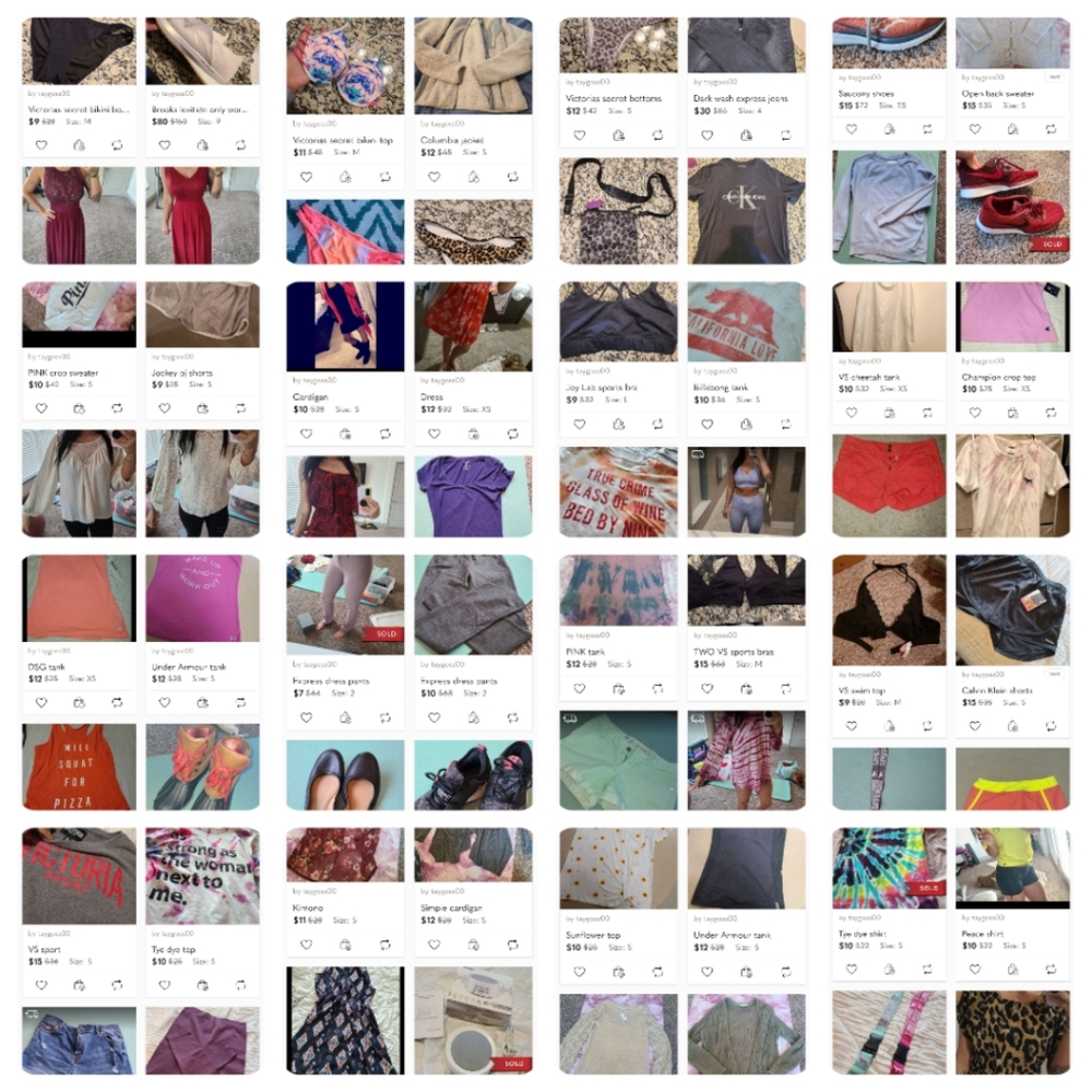 All items for Amy.